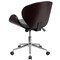 Merrick Lane Roisin Office Chair Mid-Back Ergonomic Executive Swivel Office Chair With Tilt-Lock and Tilt Tension Controls